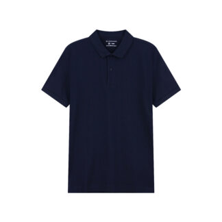 Giordano MEN'S 96% COTTON 4% LYCRA KNOTTED POLO SHIRT