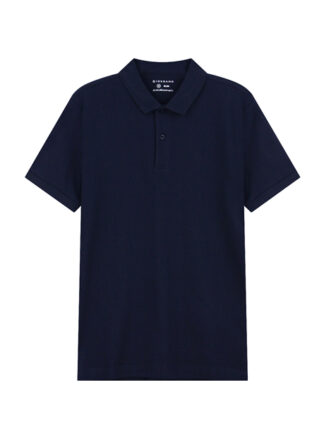Giordano MEN'S 96% COTTON 4% LYCRA KNOTTED POLO SHIRT
