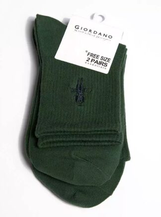 Giordano 75% Cotton 23% Polyester 2 Elastane Socks