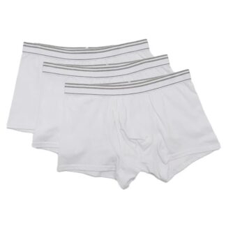 Giordano Mens' 95% Cotton 5% Spandex Knitted Underpants (3 PCS/PKG)