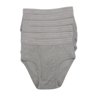 Giordano Men's 100% Cotton Knitted Briefs (6PCS/PKG)