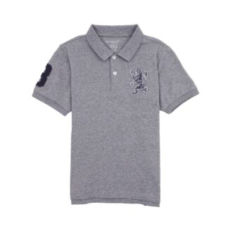 Giordano Boy's 97% Cotton 3% Lycra Knitted Polo Shirt
