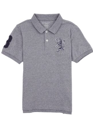 Giordano Boy's 97% Cotton 3% Lycra Knitted Polo Shirt