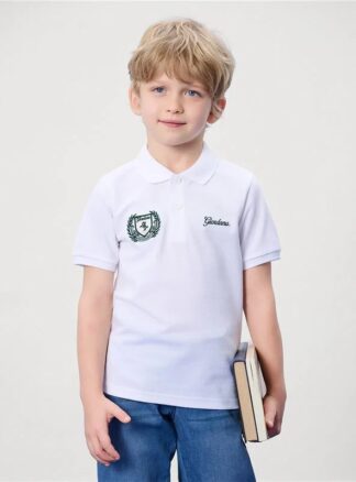 Giordano BOY'S 64% COTTON 36% POLYESTER KNITTED POLO SHIRT
