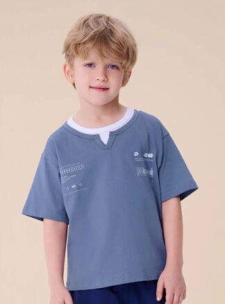 Giordano BOYÃ¢â‚¬â„¢S 100% COTTON KNITTED T-SHIRT