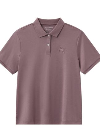 Giordano Women's 100% Cotton Knitted Polo Shirt