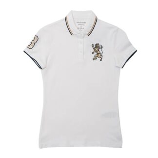 Giordano Women's 97% Cotton 3% Lycra Knitted Polo Shirt