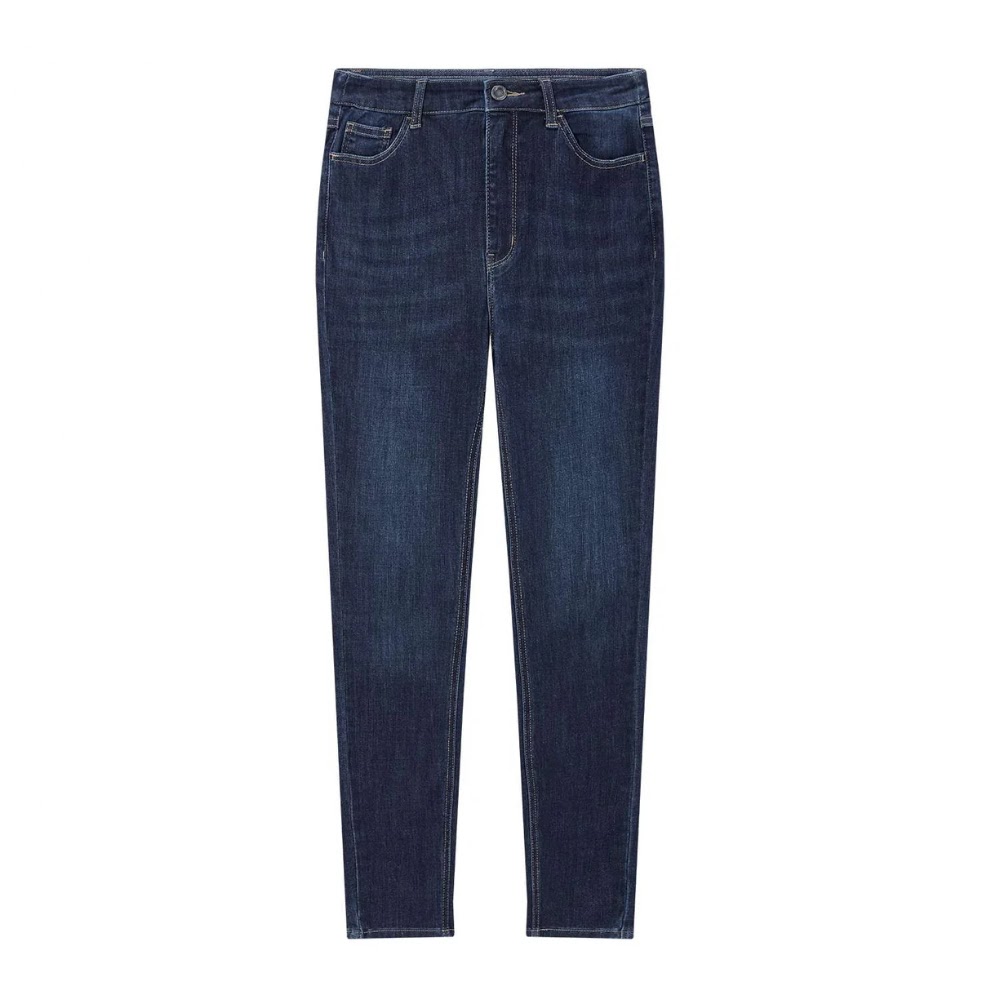 Giordano Women's 60% Cotton 33% Polyester 5% Viscose2% Elastane Woven Trousers