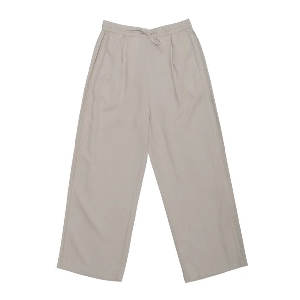 Giordano Women's 51% Linen 45% Viscose Woven Trousers