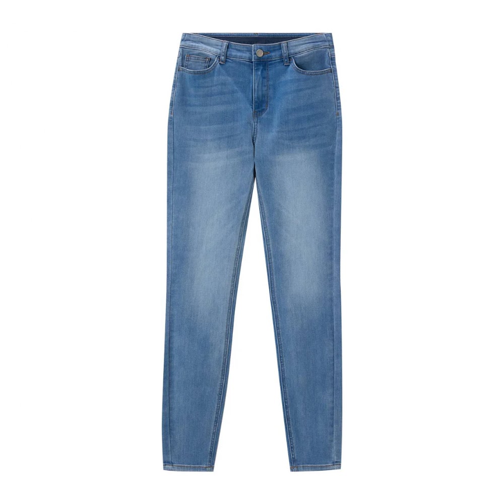 Giordano Women's 75% Cotton 18% Polyester 6% Viscose 1% Elastane Woven Trouser