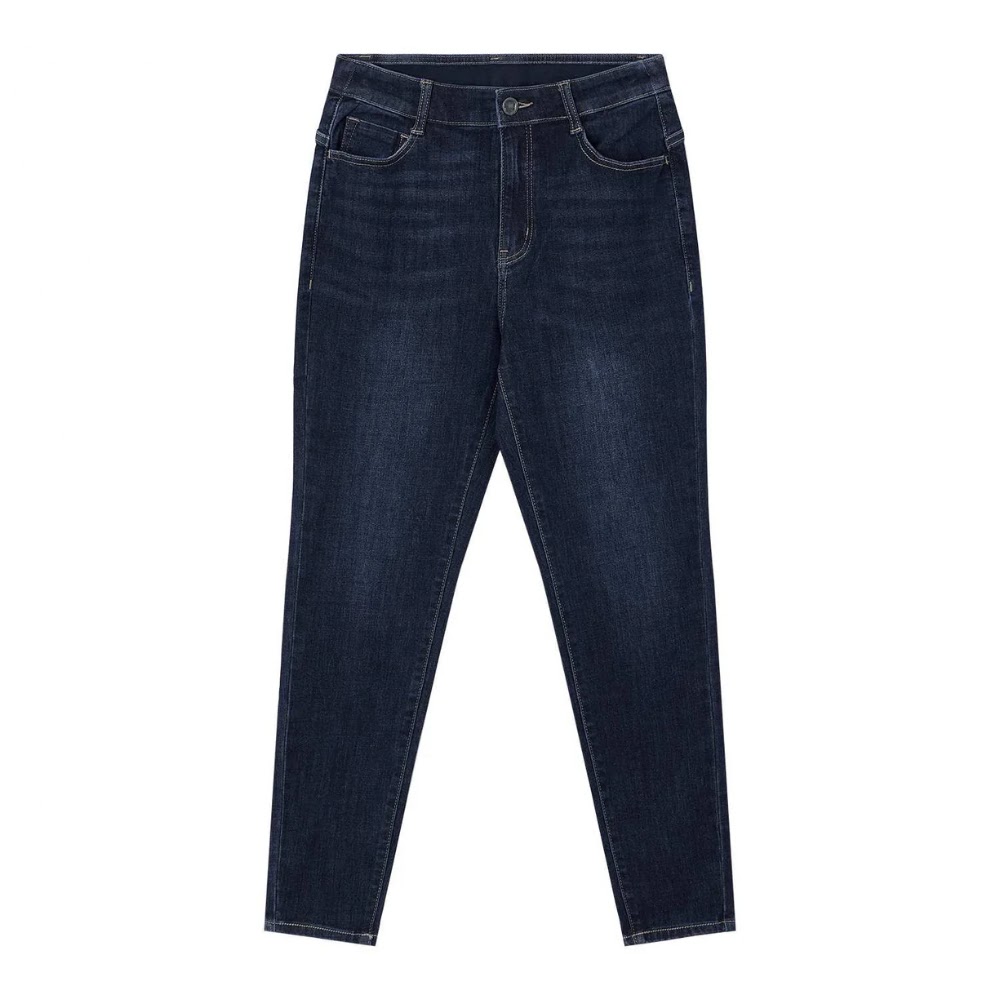 Giordano Women's 60% Cotton 33% Polyester 5% Viscose2% Elastane Woven Trousers