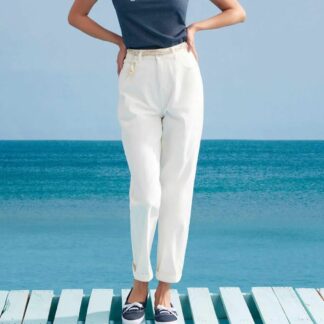 Giordano Women's 99% Cotton 1% Elastane Woven Trouser