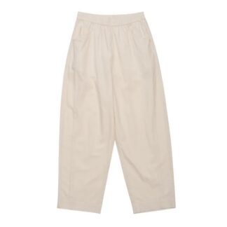Giordano Women's 55% Linen 45% Cotton Woven Trouser