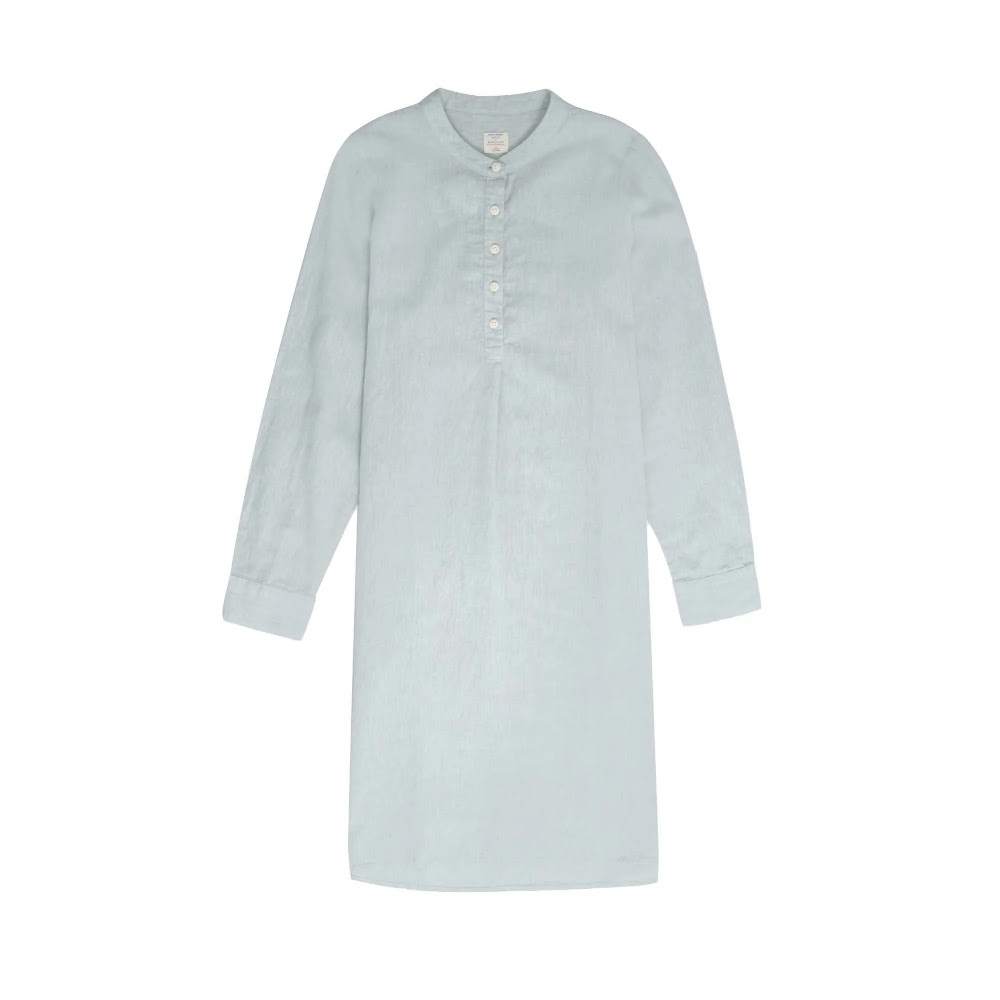 Giordano Women's 55% Linen 45% Cotton Woven Shirt