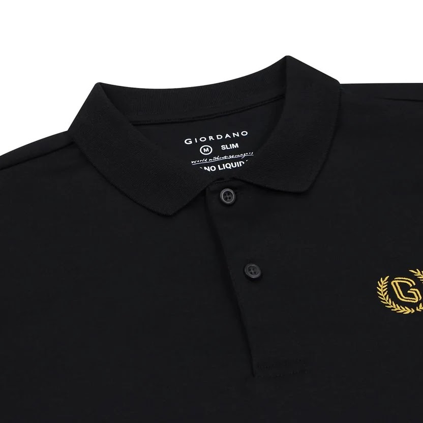 Giordano Men’s Slim Fit Liquid Touch Cotton Interlock Polo 3 Giordano Men’s Slim Fit Liquid Touch Cotton Interlock Polo