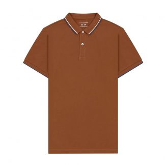 Giordano Men's Cotton Lycra Pique Slim Fit Polo