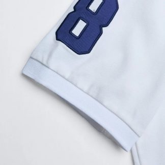 Giordano Men's Slim Cotton Lycra Napoleon Polo
