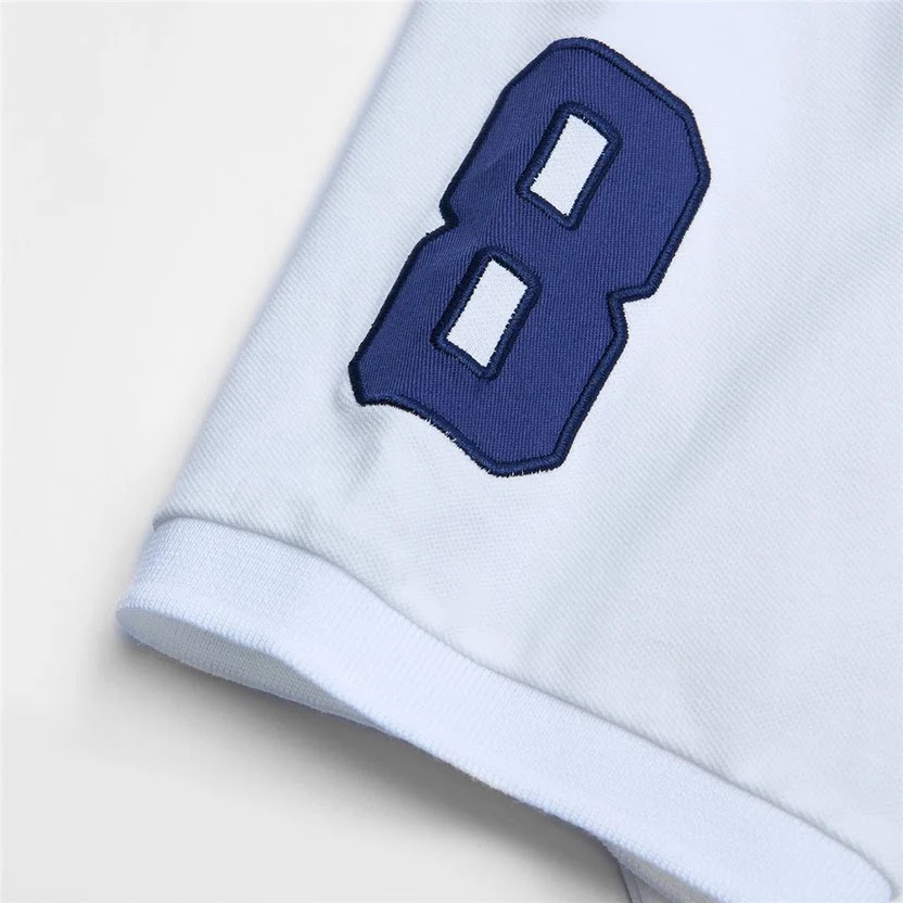 Giordano Men's Cotton Slim Polo With 3D Lion Embroidery