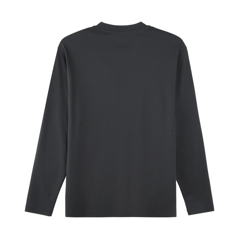 Giordano Men's Interlock Crew Neck Long Sleeve Slim Fit Liquid Touch Tees 4 Giordano Men's Interlock Crew Neck Long Sleeve Slim Fit Liquid Touch Tees