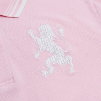 Giordano Men's Cotton Slim Polo With 3D Lion Embroidery