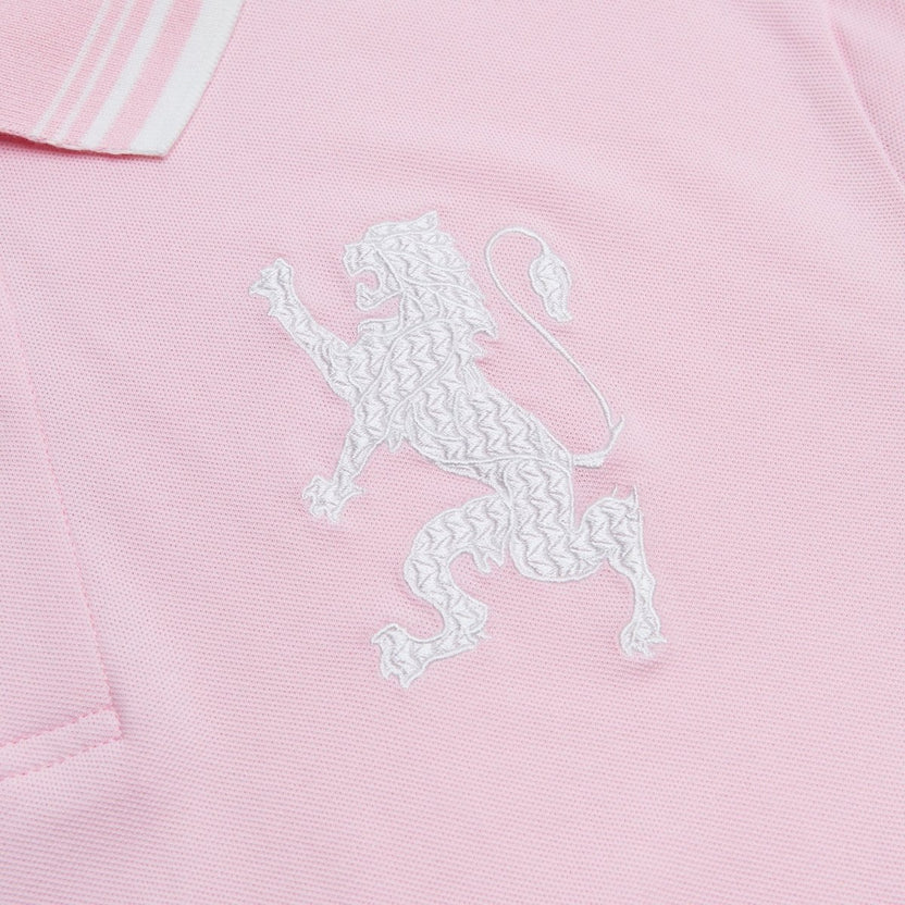 Giordano Men's Cotton Slim Polo With 3D Lion Embroidery