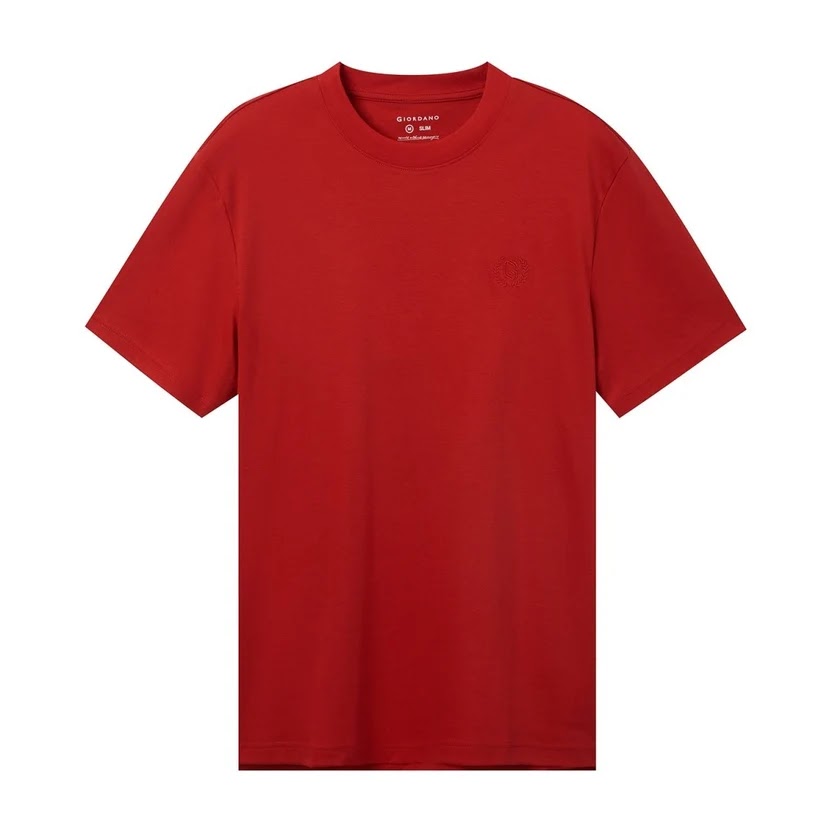 Giordano Men's Liquid Touch Slim Fit Crewneck Tee 2 Giordano Men's Liquid Touch Slim Fit Crewneck Tee