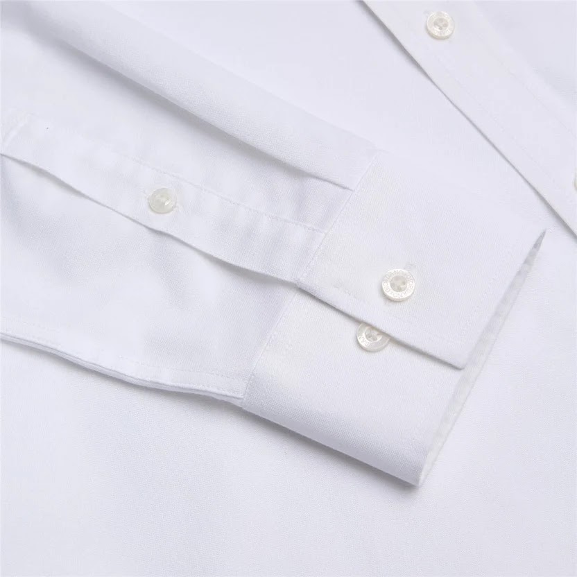 Giordano Men's Cotton Long-Sleeve Wrinkle-Free Shirt