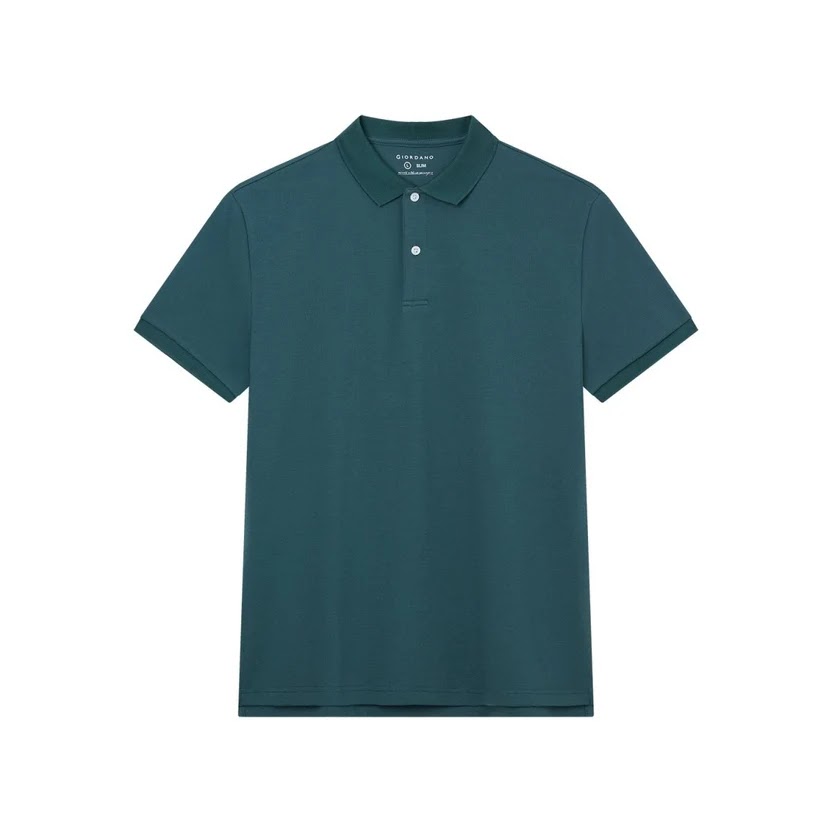 Giordano Men's Slim Waffle Knit Premium Polo 2 Giordano Men's Slim Waffle Knit Premium Polo