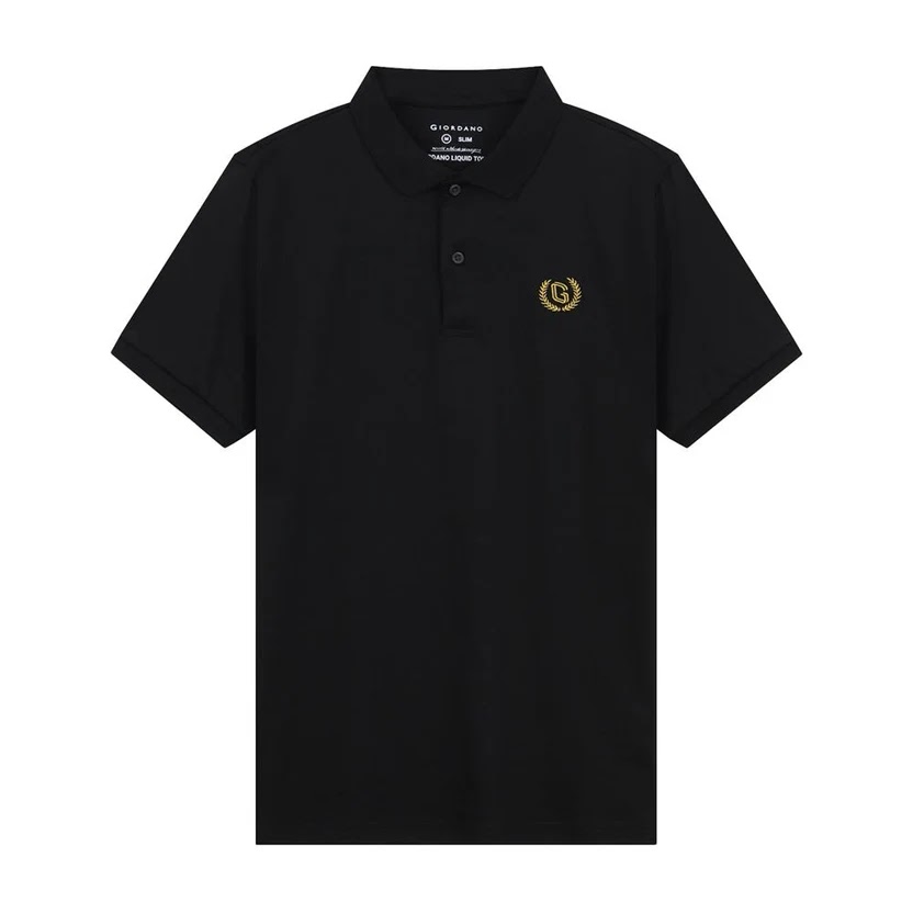 Giordano Men’s Slim Fit Liquid Touch Cotton Interlock Polo 2 Giordano Men’s Slim Fit Liquid Touch Cotton Interlock Polo